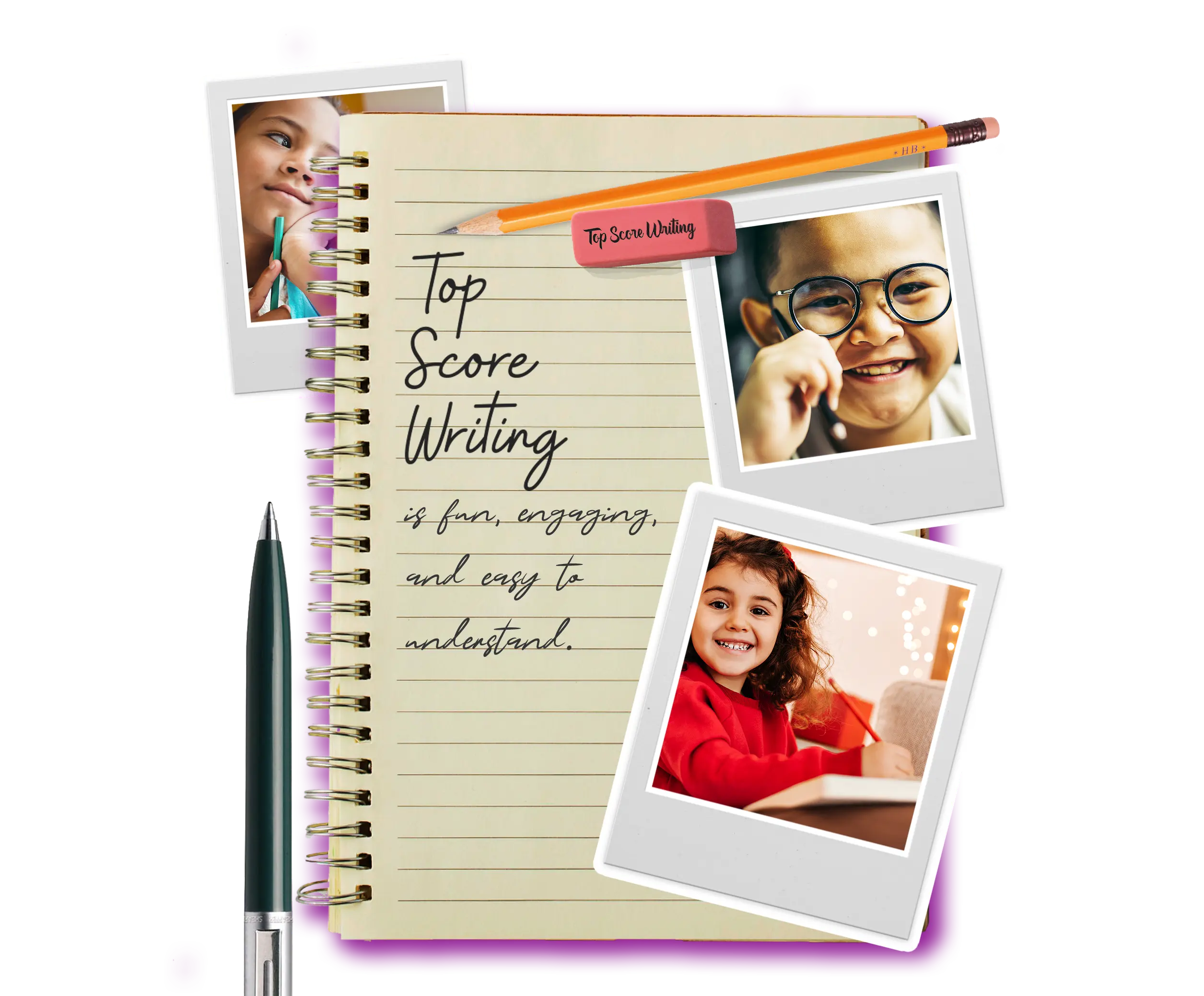 Notebook and photos